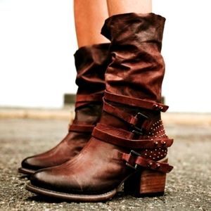 Freebird COY Rust Boots Size 9